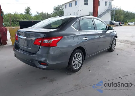 2019 Nissan Sentra Sv z USA, uszkodzony, nr VIN 3N1AB7AP0KL625915